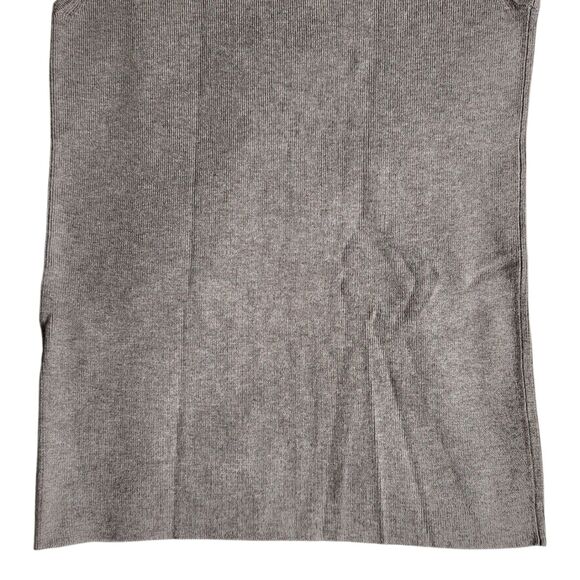 Leo & Nicole Ash Heather Round Neck Sleeveless Tank Top sz PS - Picture 6 of 10